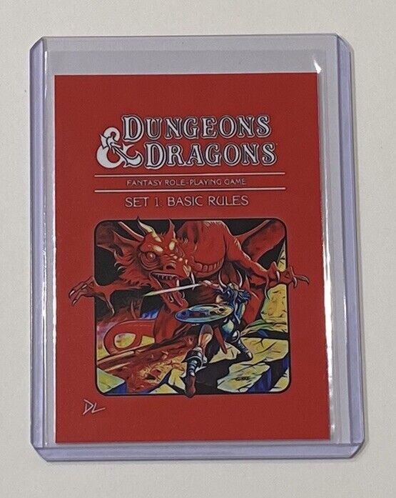 Dungeons & Dragons Limited Edition Artist Signed “Set 1” Trading Card 1/10