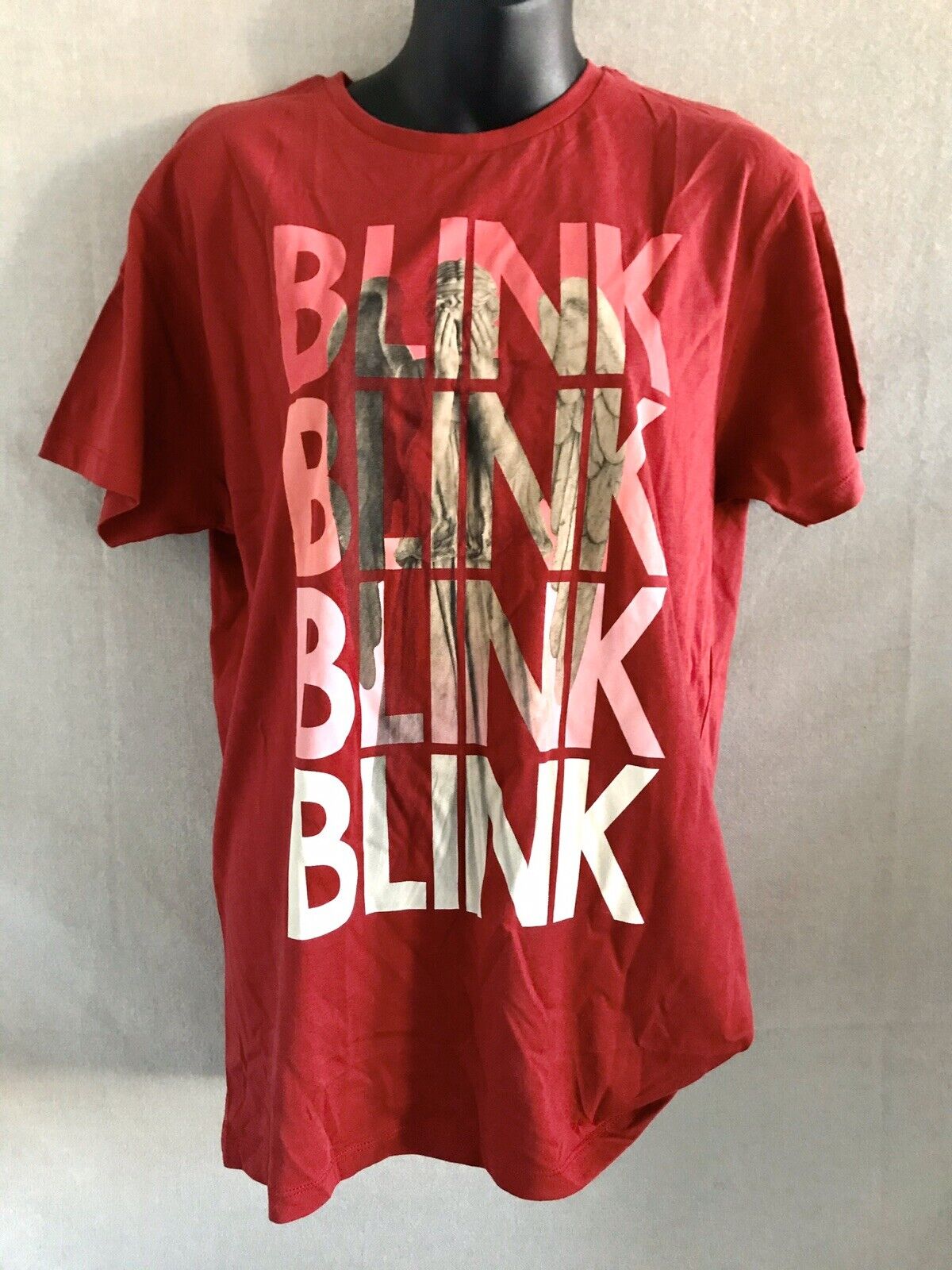 Doctor Who Weeping Angel Blink T-Shirt - Size M - Official BBC Licensed