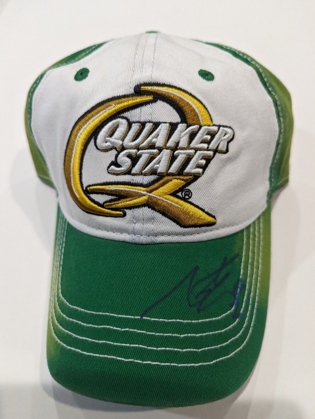 Austin Cindric Autographed Quaker State Hat