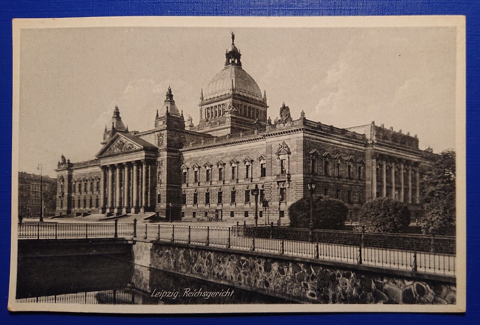 Old Postcard Ak Leipzig Saxony Reichsgericht