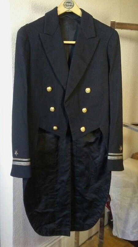 1900s Era US Navy Officer Formal Uniform Tailcoat, Lt Jg, Wonderful Condition
