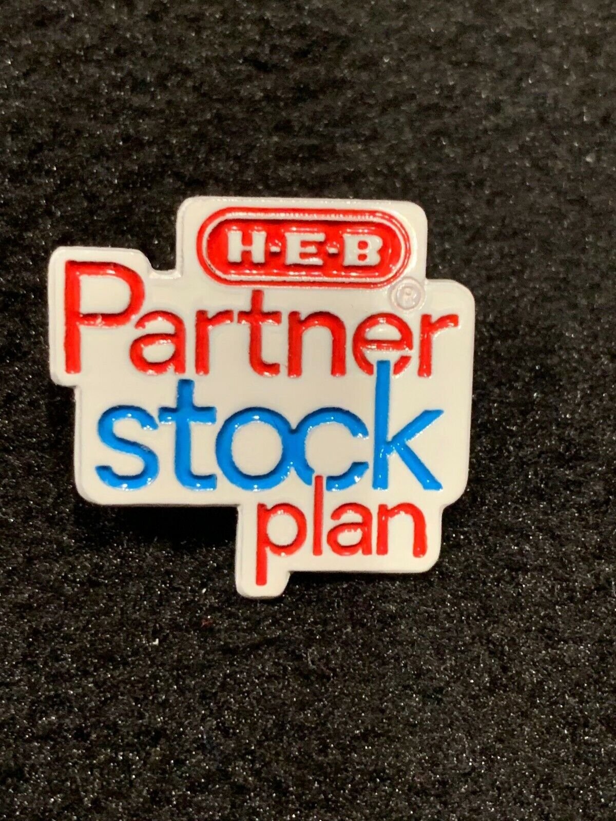 HEB exclusive Partner Stock Plan H-E-B Grocery Store Lapel Pin