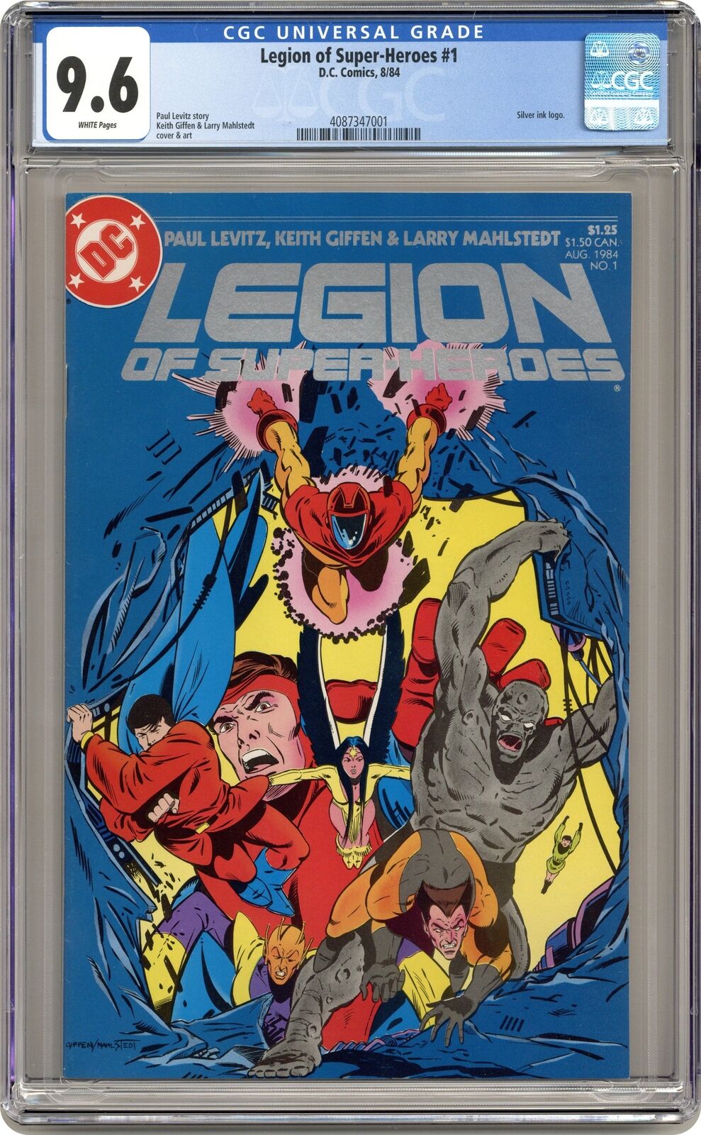 Legion of Super-Heroes #1 CGC 9.6 1984 4087347001