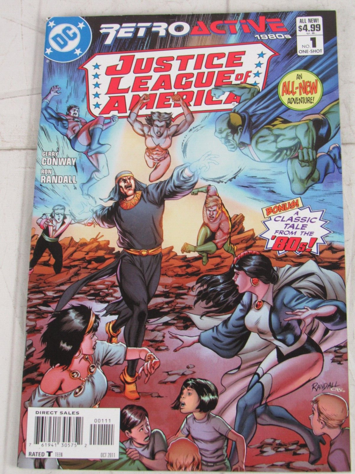 DC Retroactive 1980s: Justice League of America #1 Oct. 2011 DC Comics