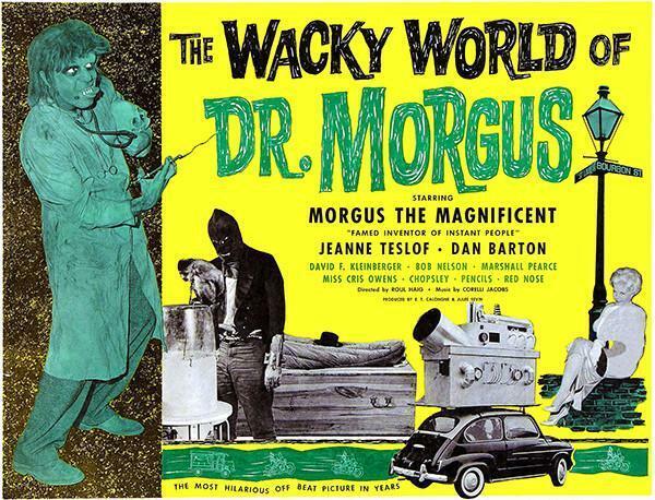 The Wacky World Of Dr Morgus - 1962 - Movie Poster Magnet