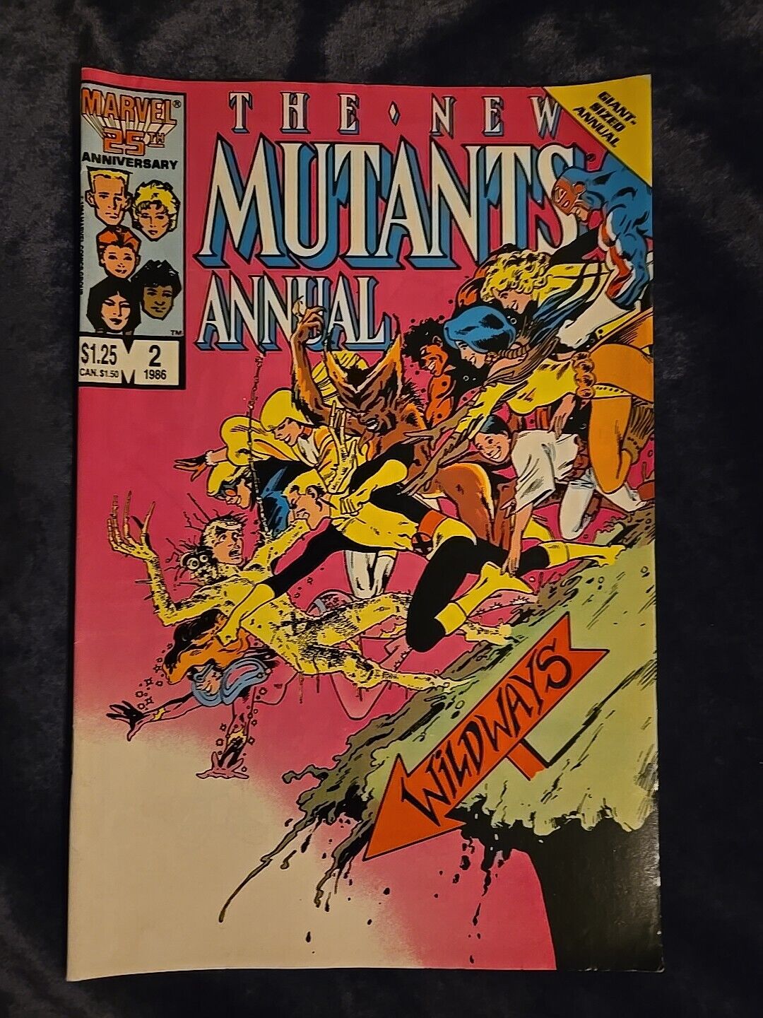 New Mutants Annual #2 (1986) 1st App Psylocke/ Betsy Braddok Clearmont Marvel