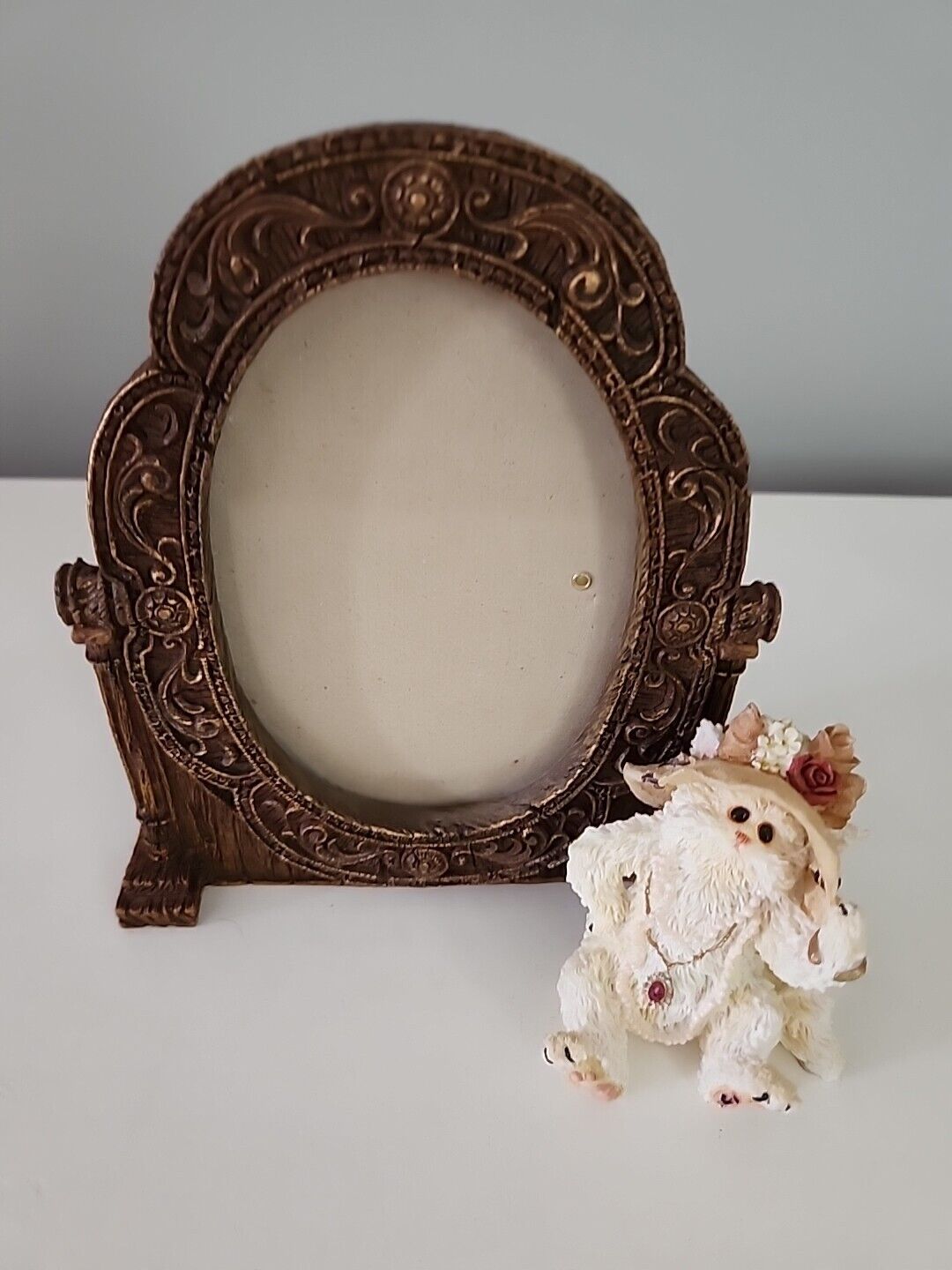 Boyds Bears Picture Frame, The Purrstone Collection (2000), Purrcila Prissybuns