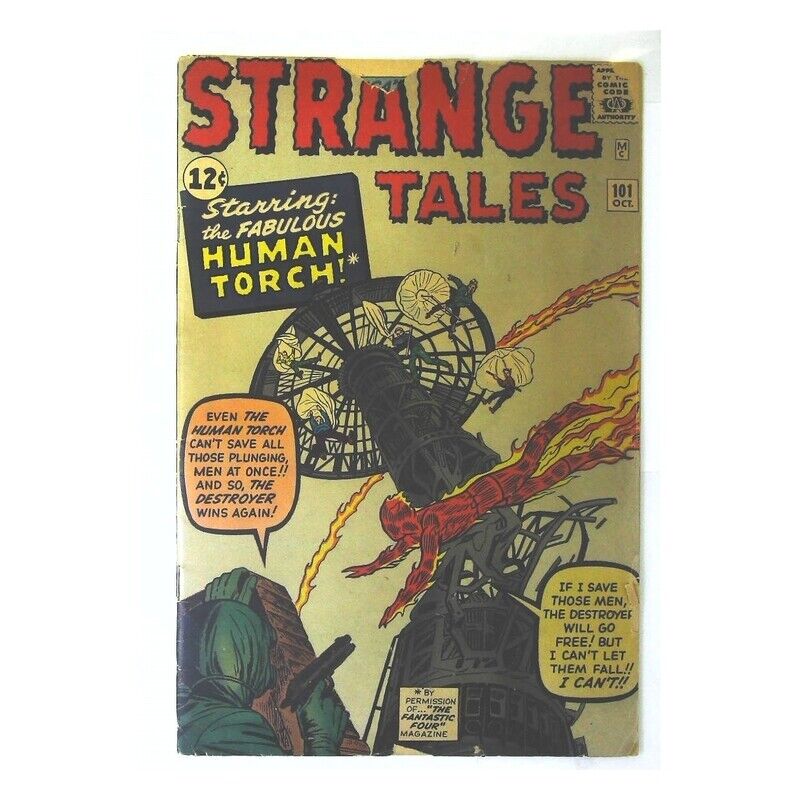 Strange Tales #101  - 1951 series Marvel comics VG / Free USA Shipping [u{
