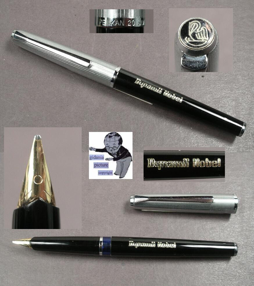 Pelikan 20 Silvexa fountain pen from the 60ties