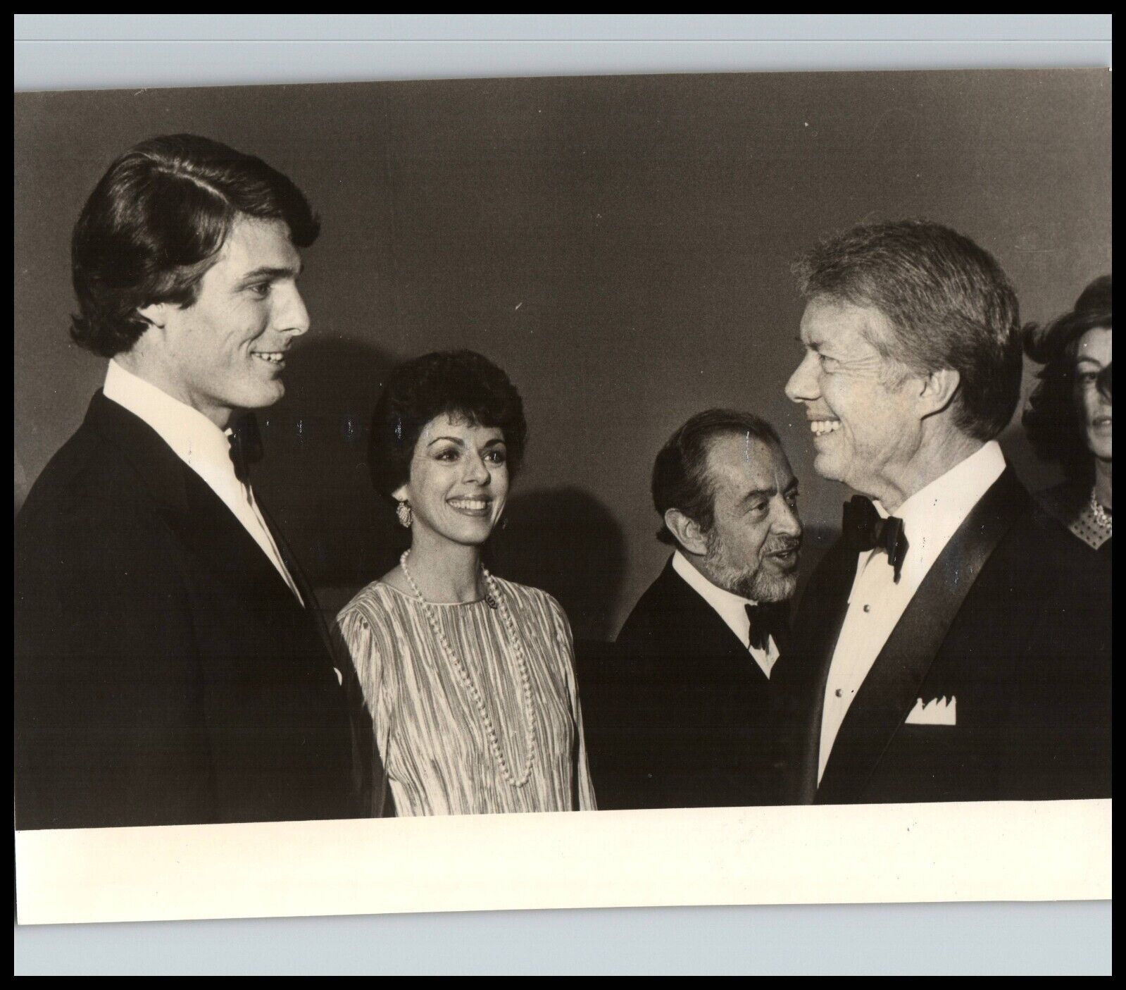 HISTORIC SUPERMAN PREMIERE CHRISTOPHER REEVE 1978 JIMMY CARTER Photo 256