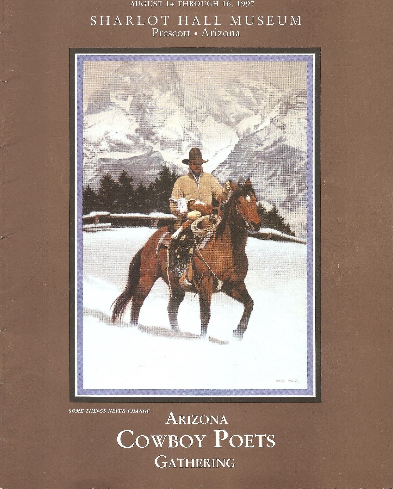 1997 - 2007 COWBOY POETS PROGRAMS PRESCOTT,AZ - 11 ISSUES