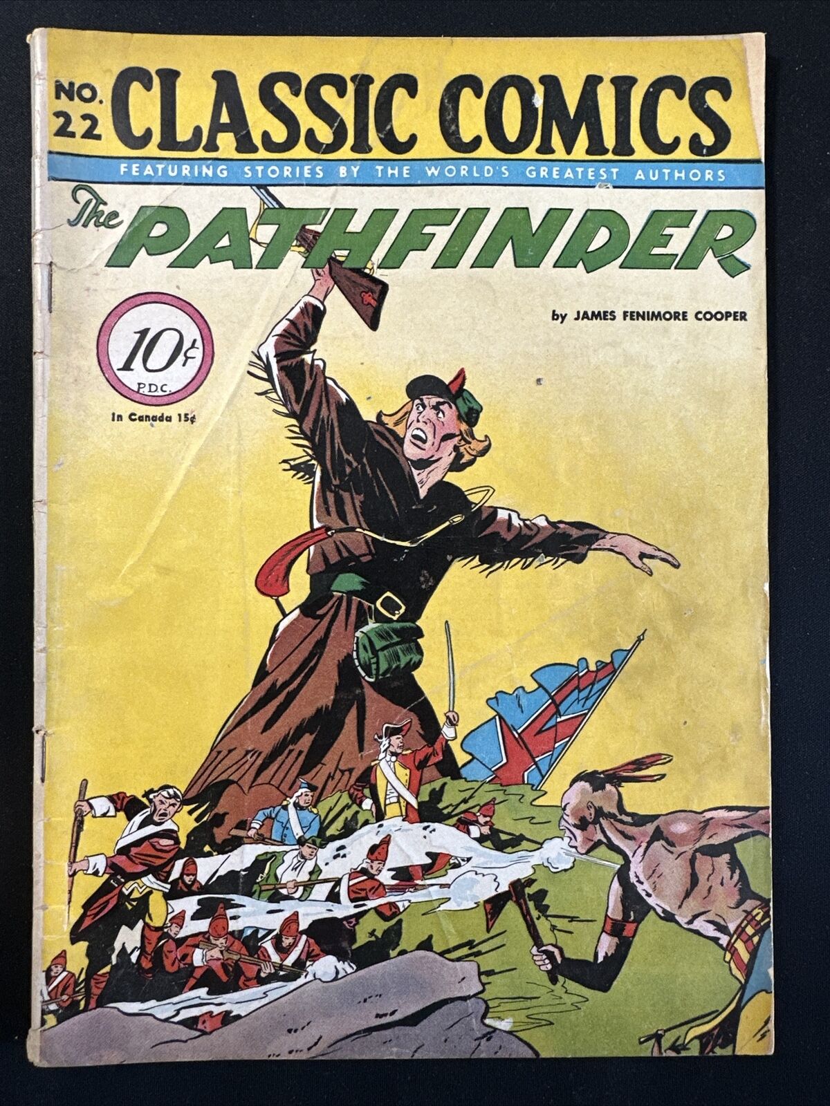 Pathfinder #22 1B 1st Edition Classic Illustrated Comics HRN 22 Golden Age G/VG