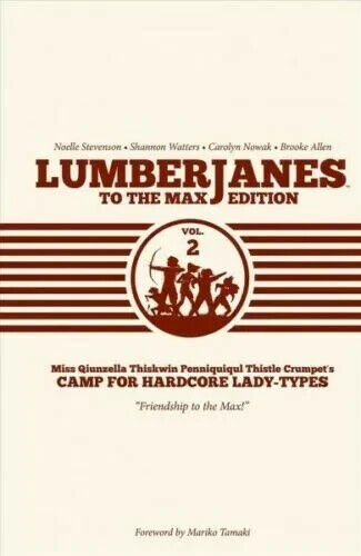 Lumberjanes to the max edition vol. 2 Hardcover HC Boom Box NM
