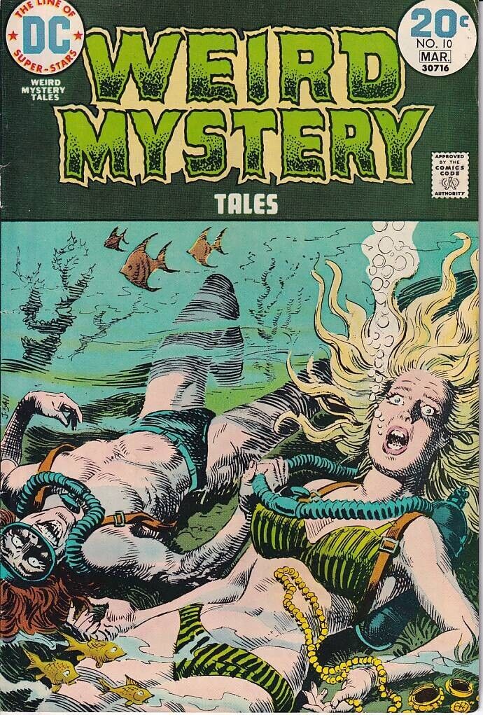 44105: DC Comics WEIRD MYSTERY TALES #10 F+ Grade