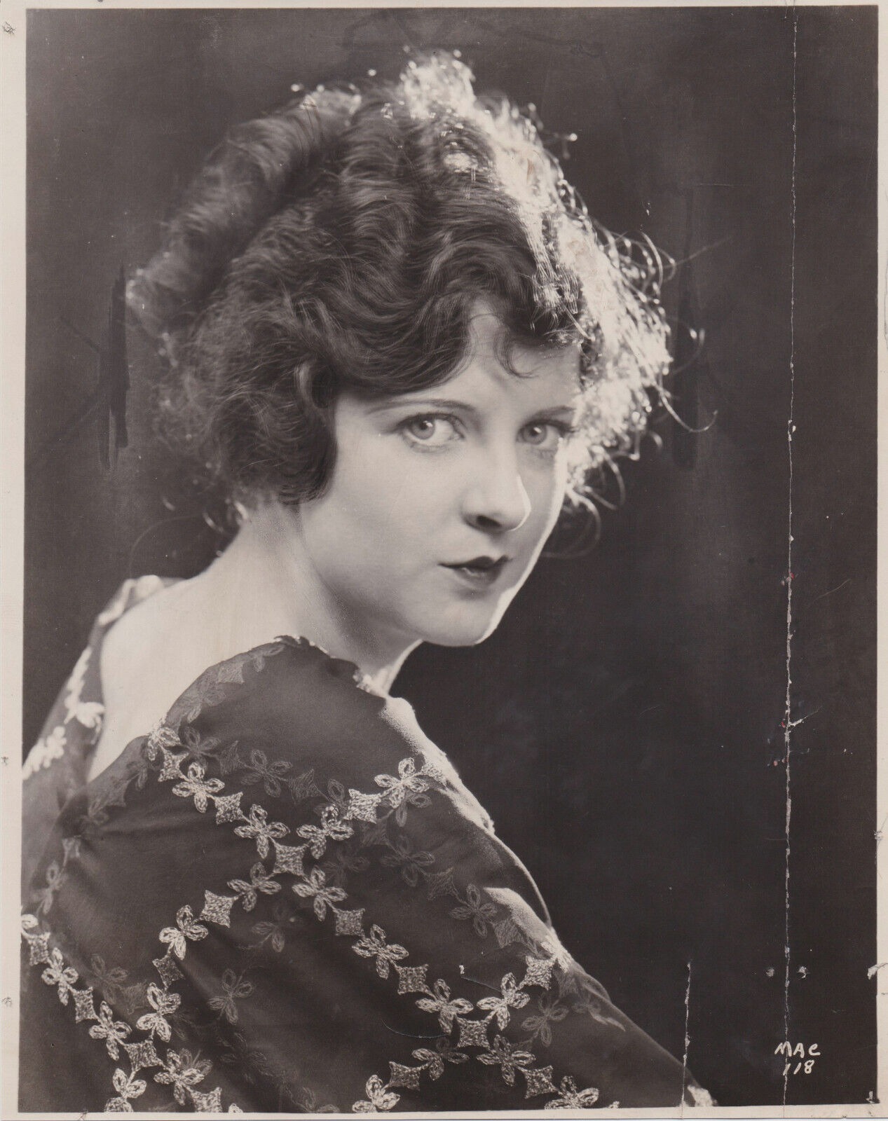 1928 Press Photo Actress May McAvoy