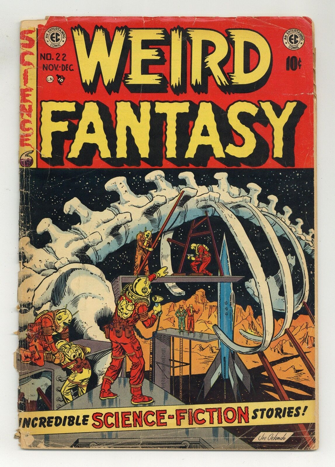 Weird Fantasy #22 FR/GD 1.5 1953