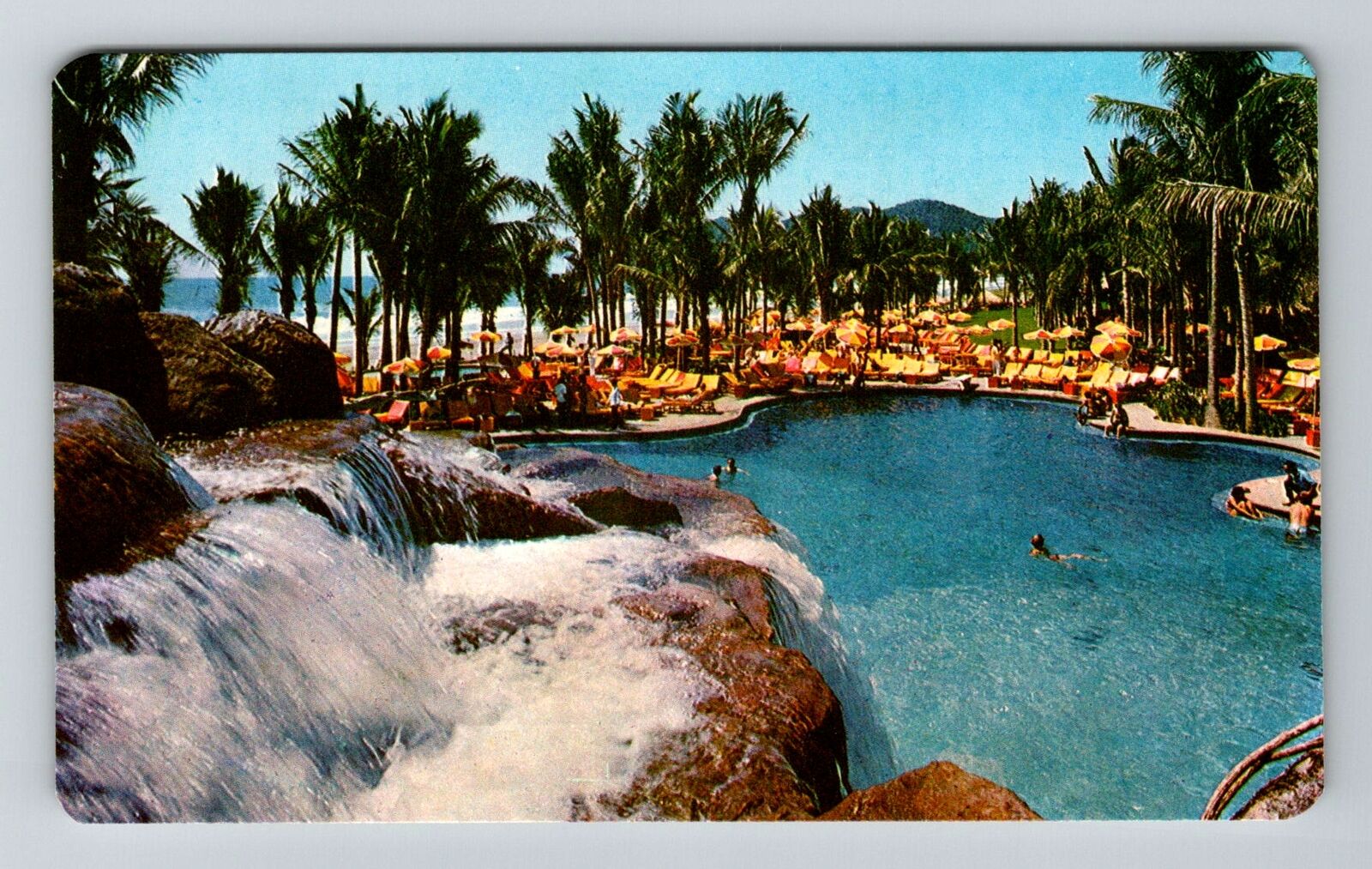 Acapulco-Guerrero, Swimming Pool, Acapulco Princess Hotel, Vintage Postcard