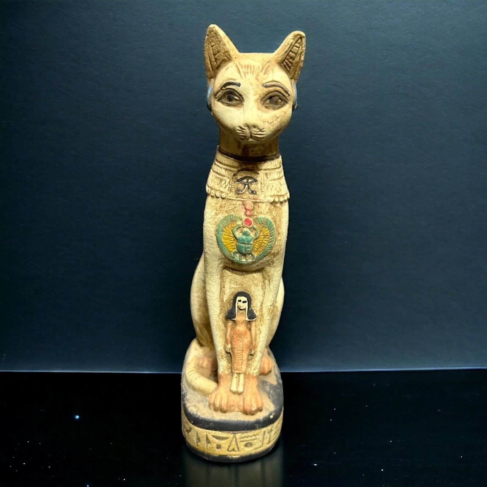 ANTIQUITIES Rare Statue of Bastet Cat Ancient Egyptian Pharaonic Egyptian BC
