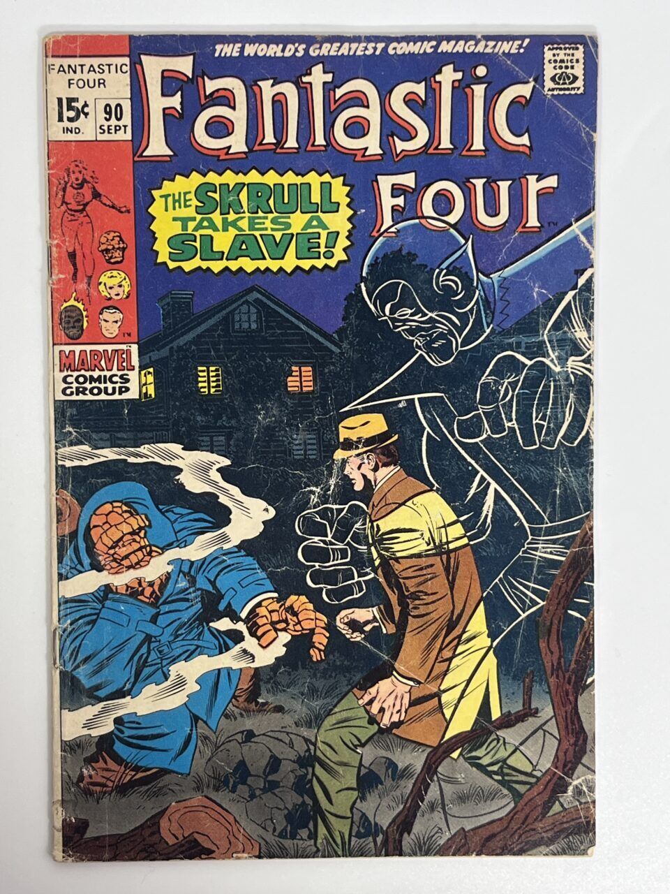 Fantastic Four #90 (1969) in 3.5 Very Good-