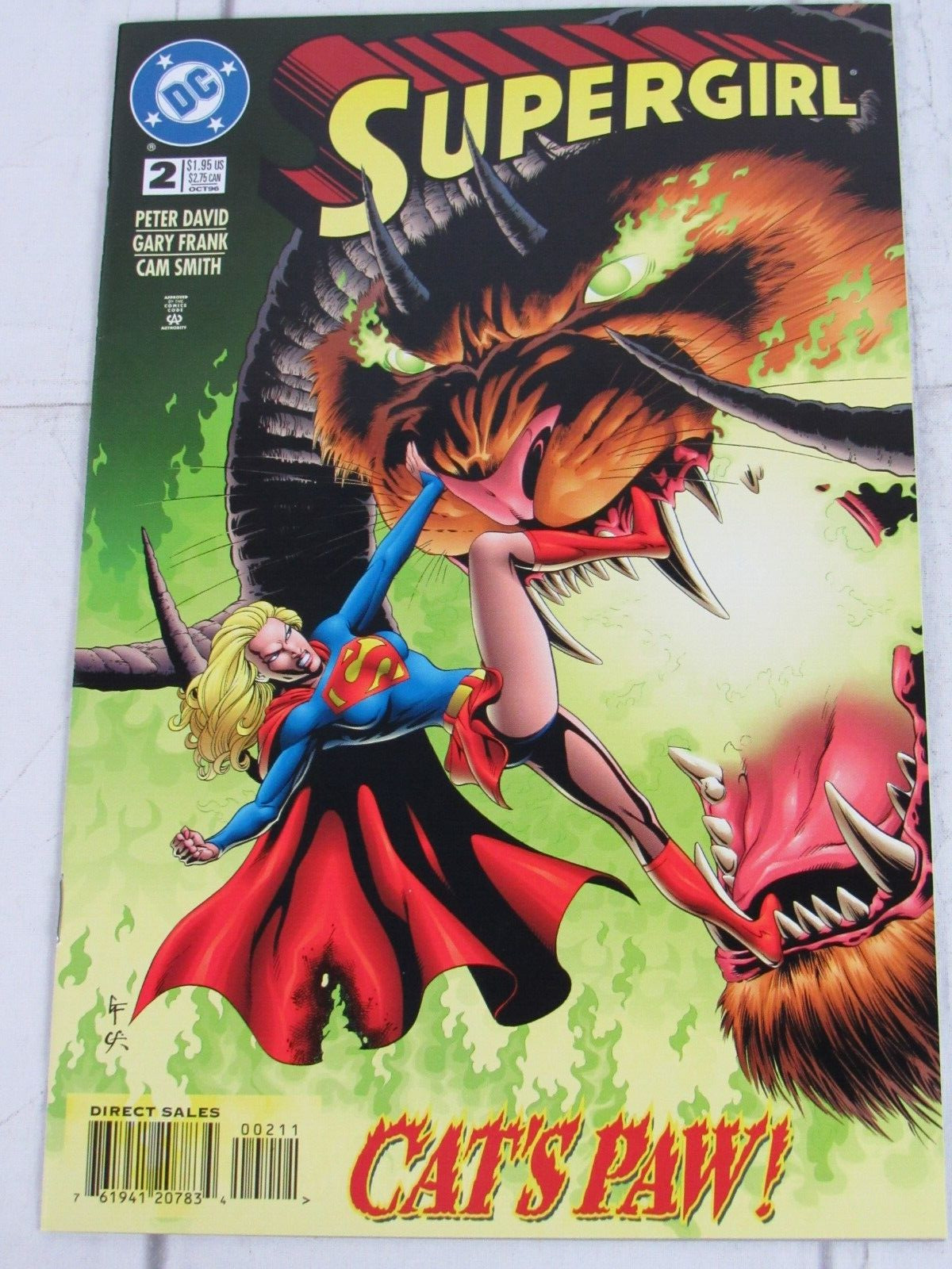 Supergirl #2 Oct. 1996 DC Comics