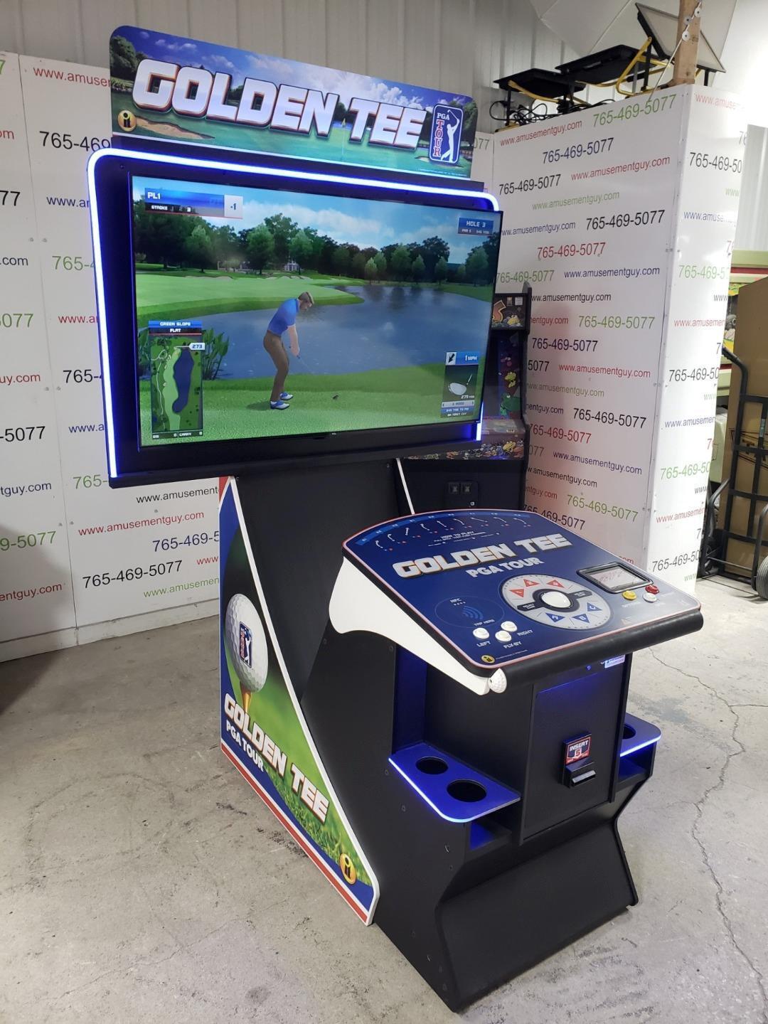 2024 Golden Tee PGA Tour (Deluxe) by Incredible Technologies COIN-OP Arcade Game