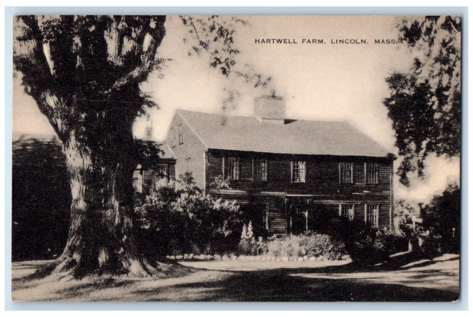 c1930's View Of Hartwell Farm Lincoln Massachusetts MA Unposted Vintage Postcard