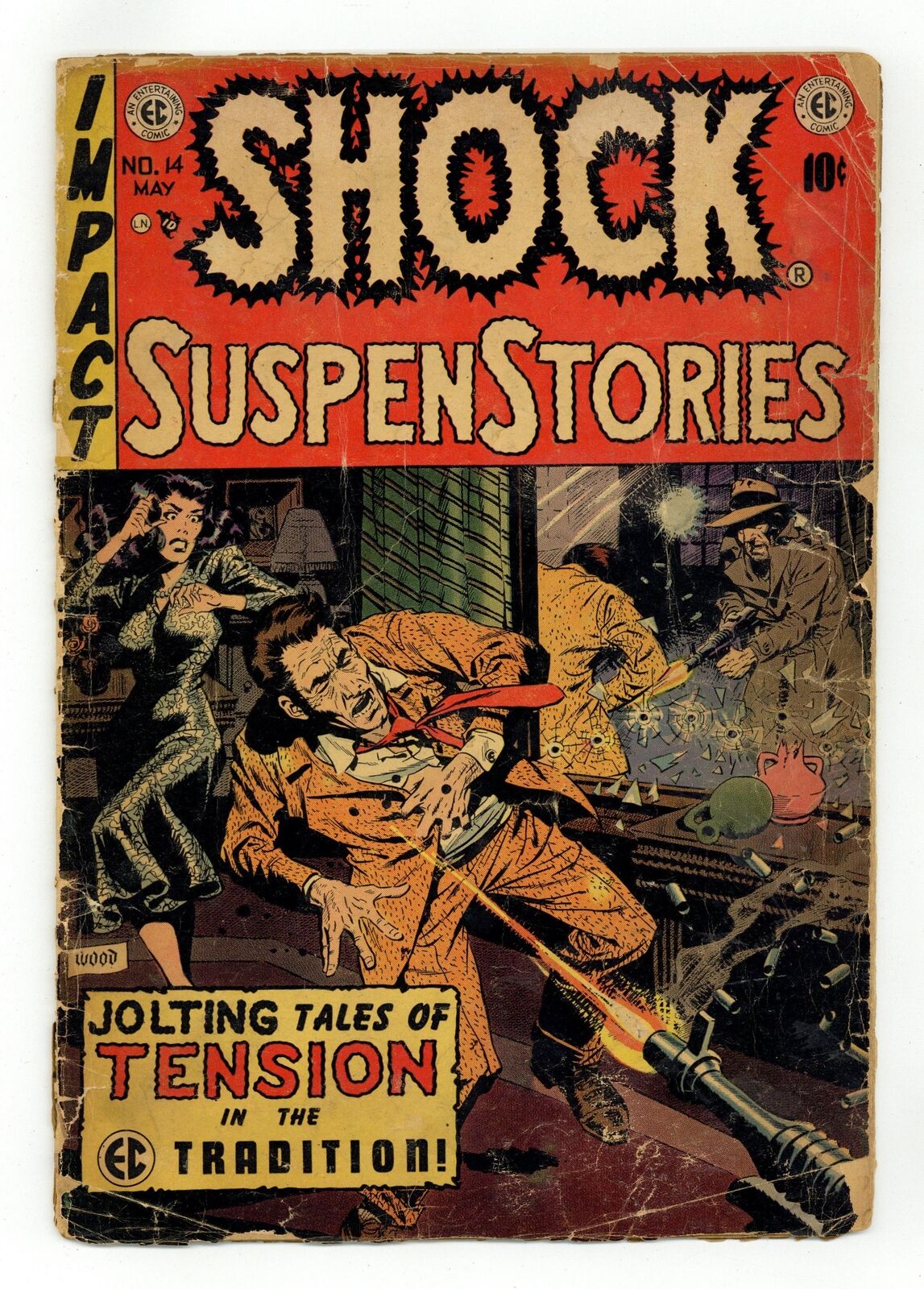 Shock Suspenstories #14 PR 0.5 1954