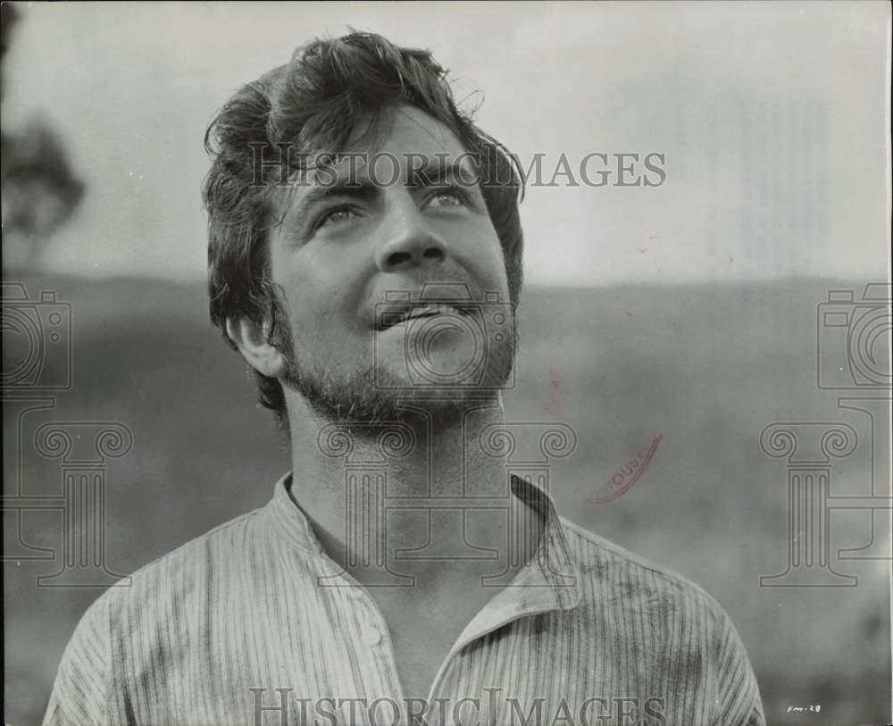 1968 Press Photo Actor Alan Bates as Gabriel Oak in \