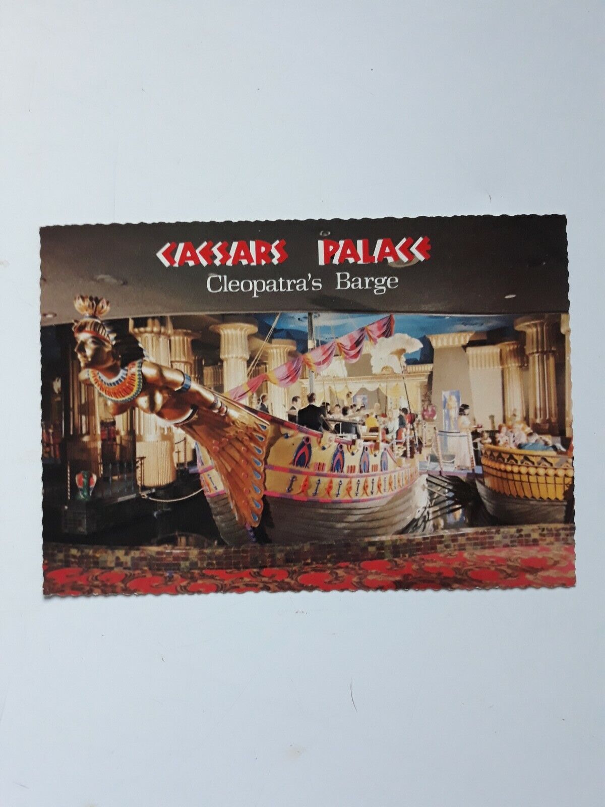 Postcard Ceasars Palace Cleopatra\'s Barge Las Vegas Nevada 4x6 307
