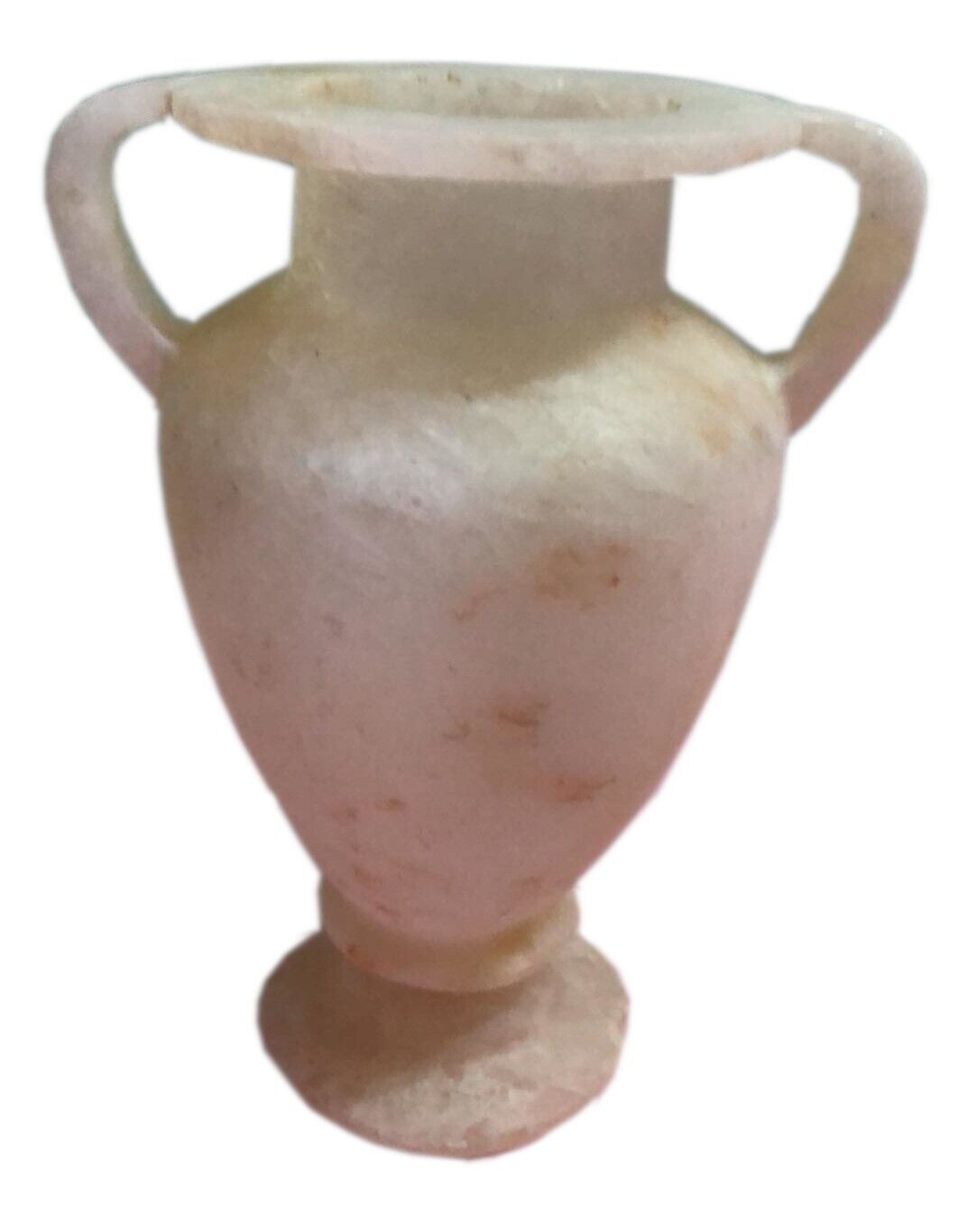 New Beautiful Museum Replica Handcrafted Alabaster Vase By Kemet Art