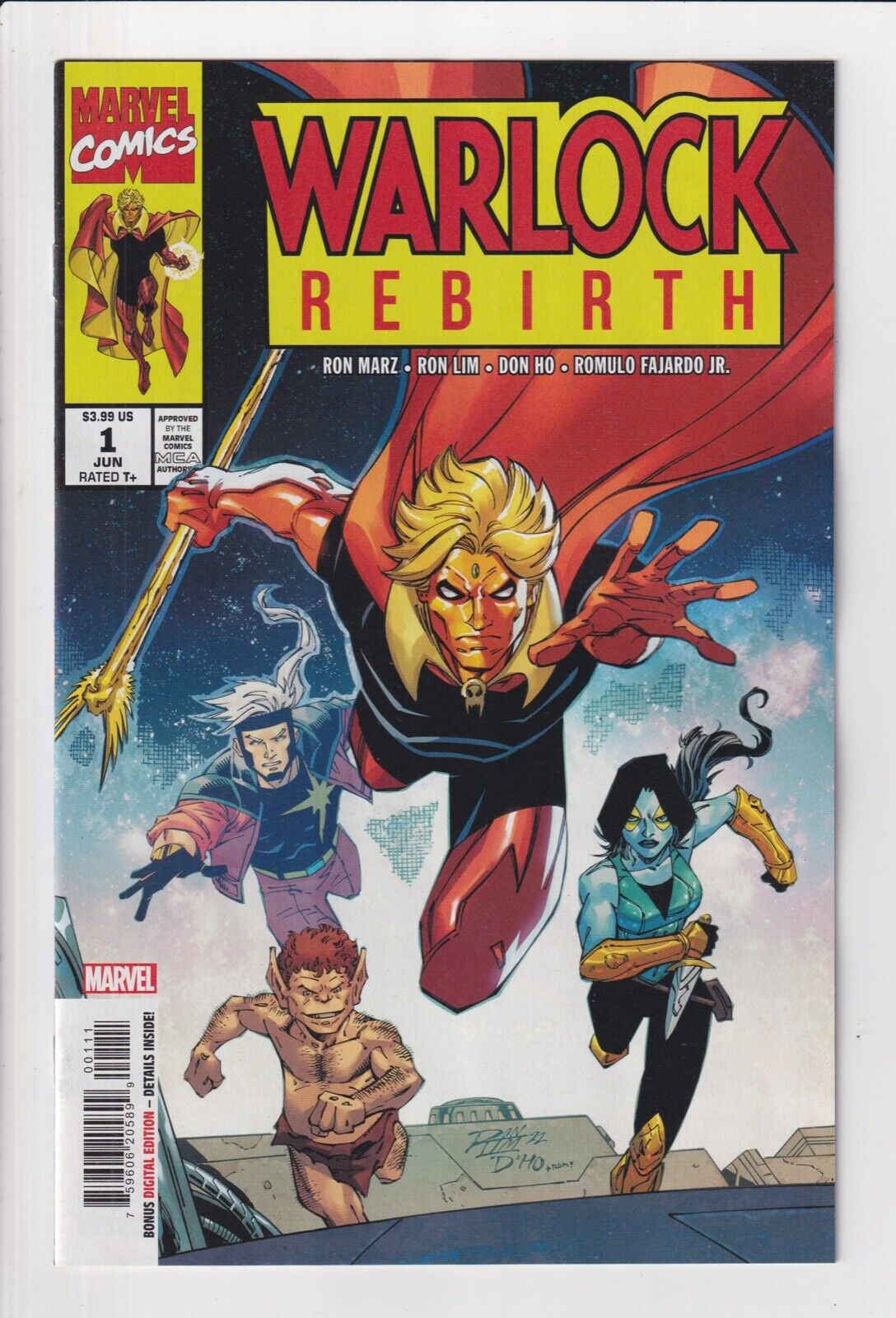 WARLOCK: REBIRTH 1 2 3 4 or 5 NM 2023 Marvel comics sold SEPARATELY you PICK