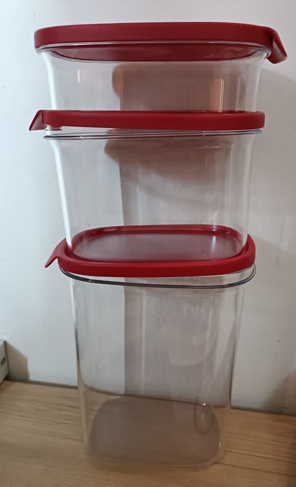  ULTRA CLEAR SET OF 4 1 LTR & 2.2 LTR DRY STORAGE