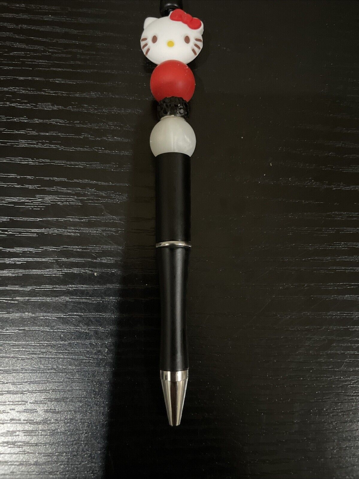 Unique Hello Kitty Handmade Beaded Pen