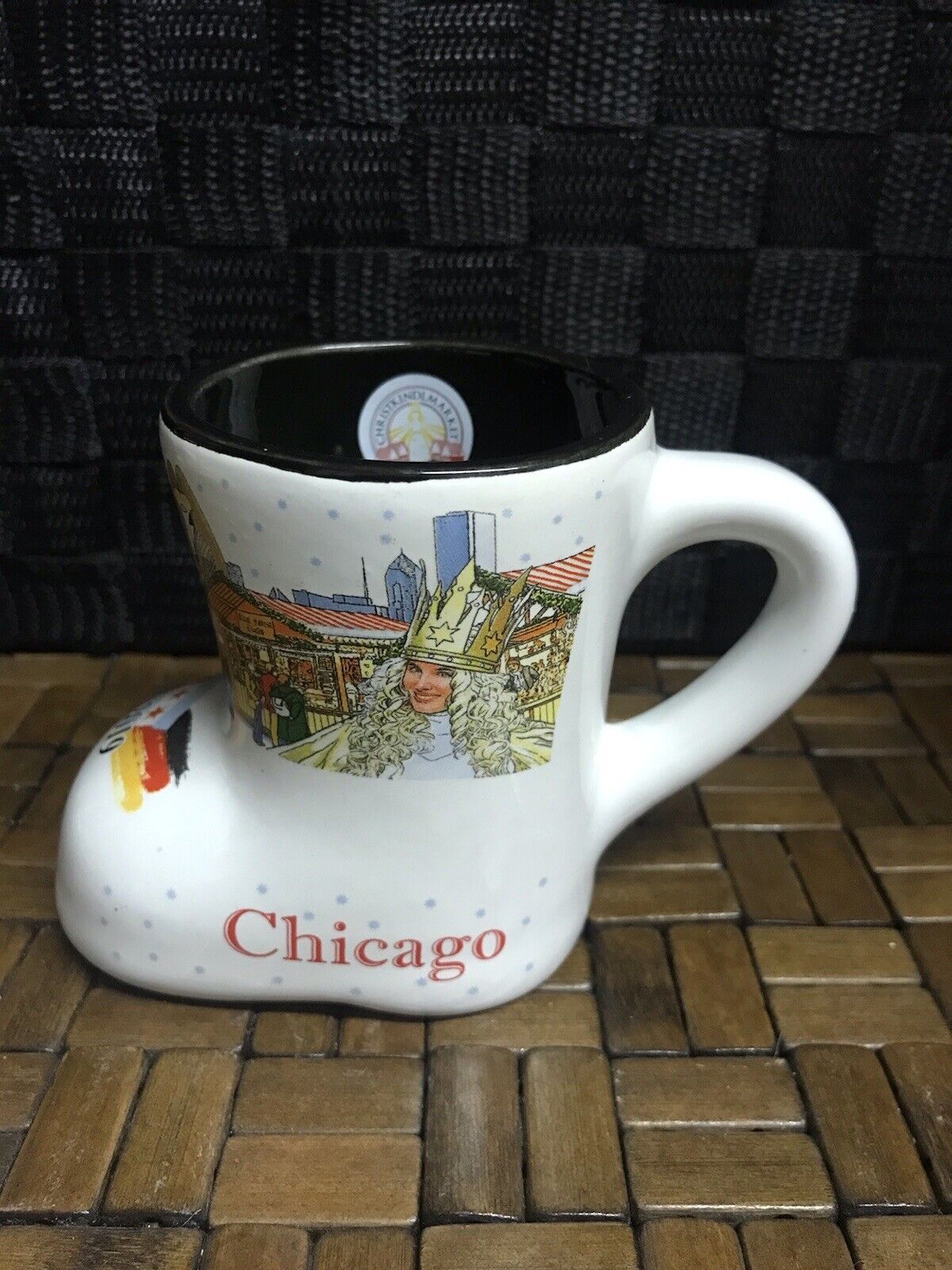 Christkindlmarket Collectible Ceramic Mug Cup Chicago 2019 Wrigleyville