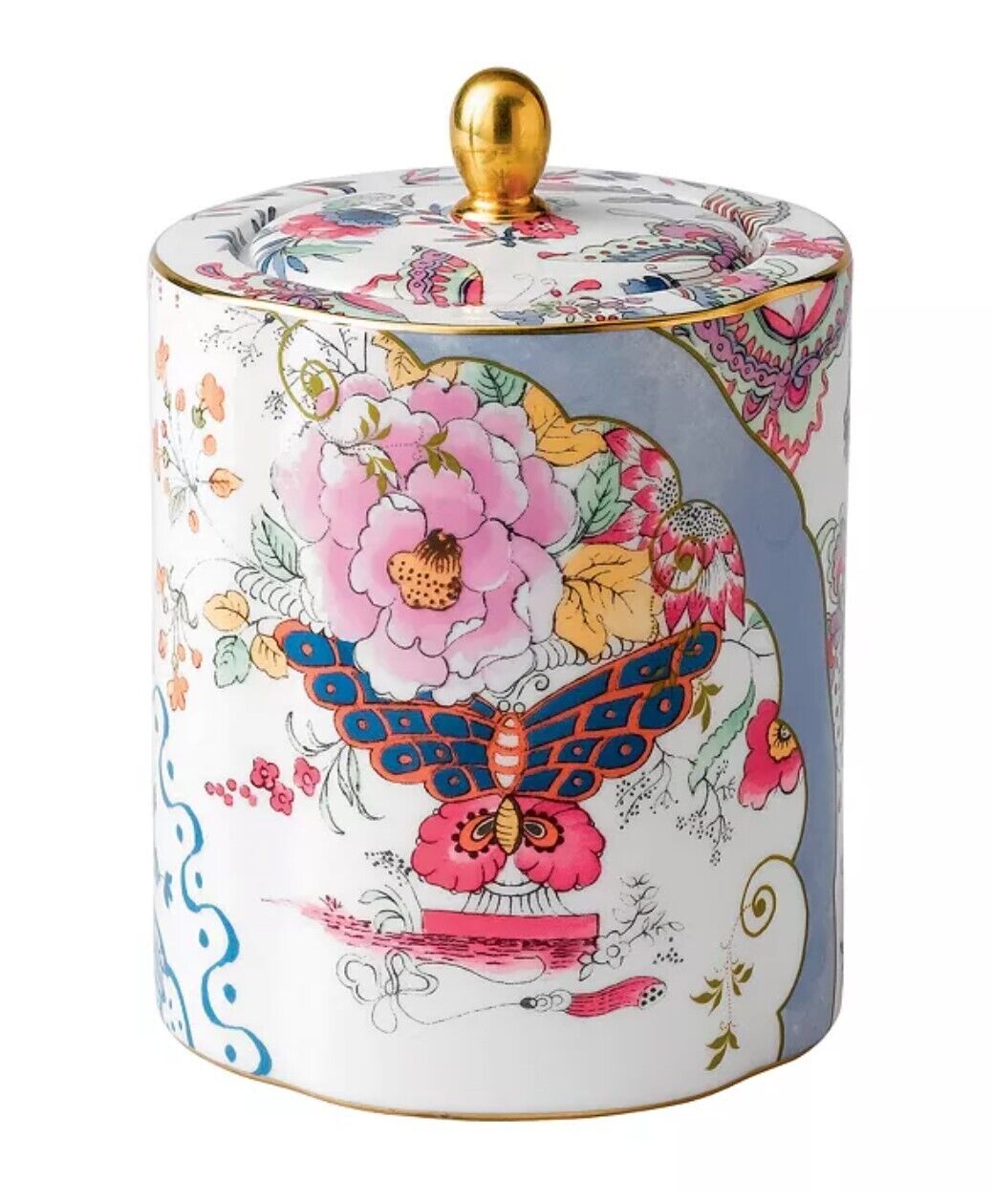 Wedgwood Butterfly Bloom Ceramic Tea Caddy