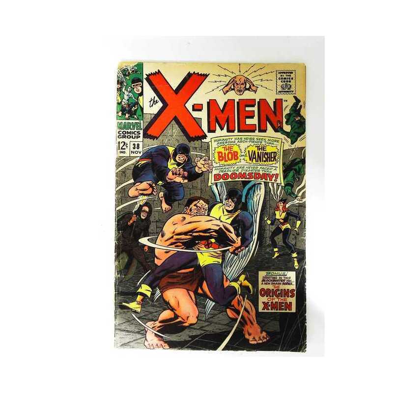 X-Men (1963 series) #38 in Very Good + condition. Marvel comics [q\