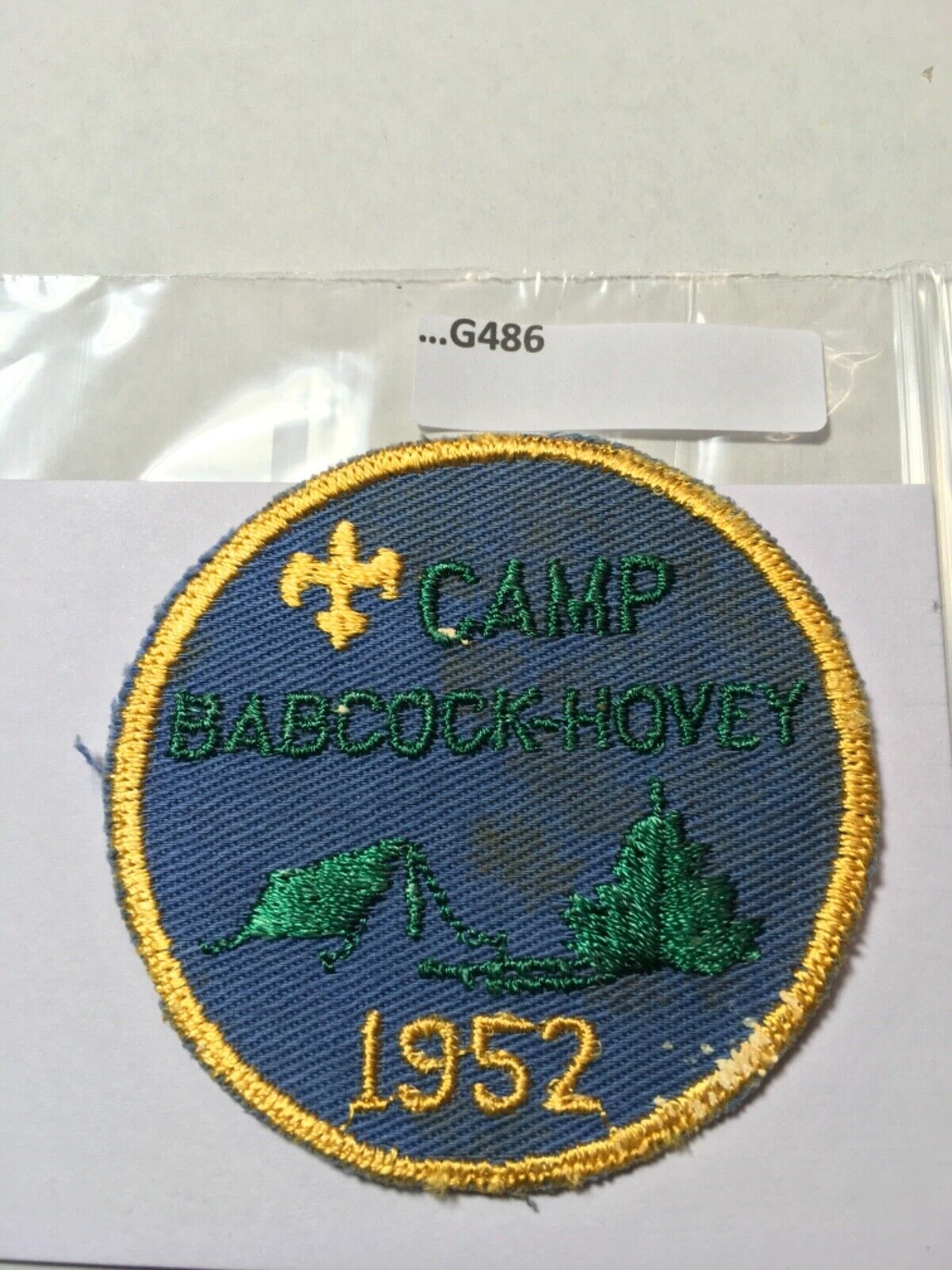 CAMP BABCOCK HOVEY 1952   G486