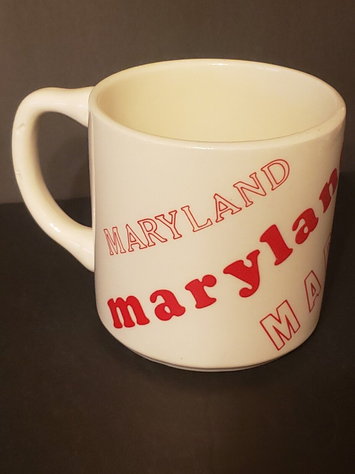 Vintage Maryland MD Coffee Mug Cup (MADE IN USA)