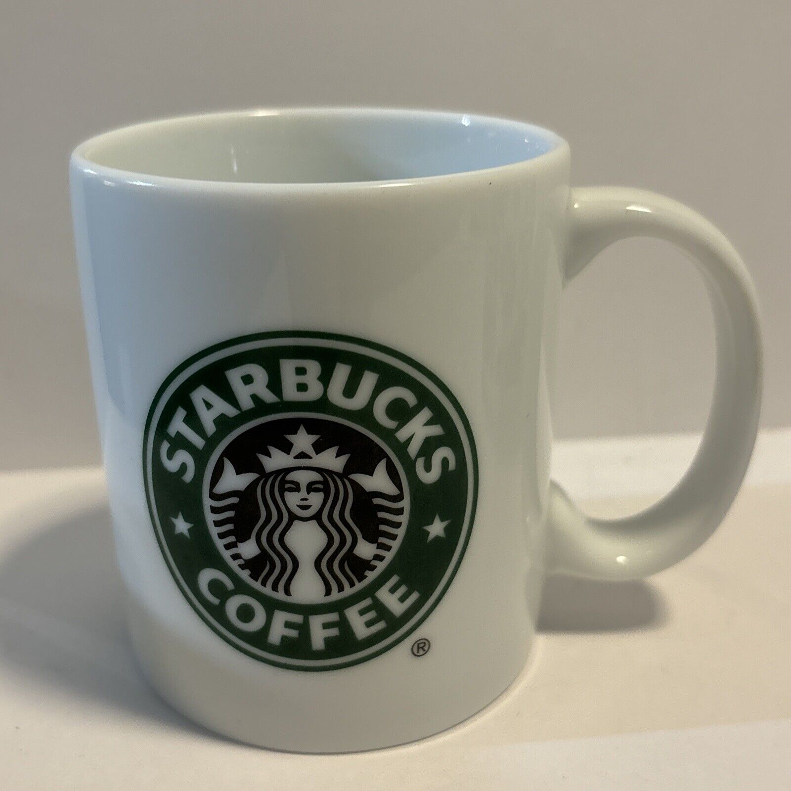 2005 Starbucks Mermaid Logo 9 oz. Coffee Cup Tea Mug White