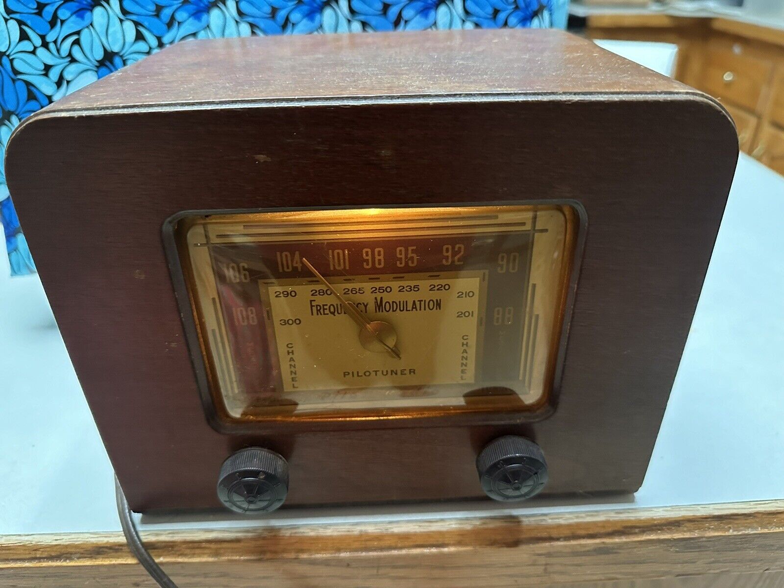 Vintage Rare 1940s PILOT Radio Corp.  Frequency Modulation T601 AC Pilotuner