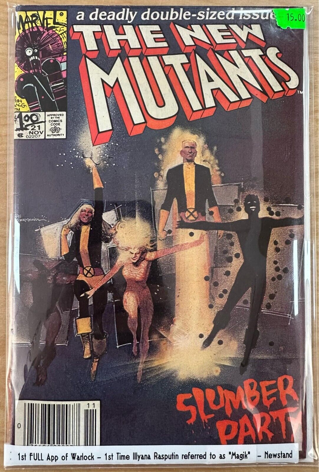 Marvel Comics - The New Mutants no.21 - 1984