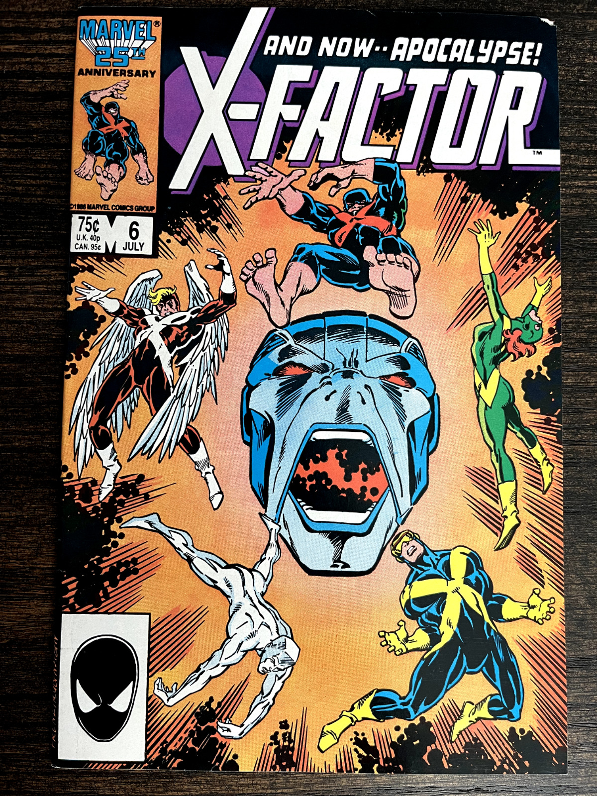X-FACTOR #6 (1986) Marvel 1st full appearance of Apocalypse