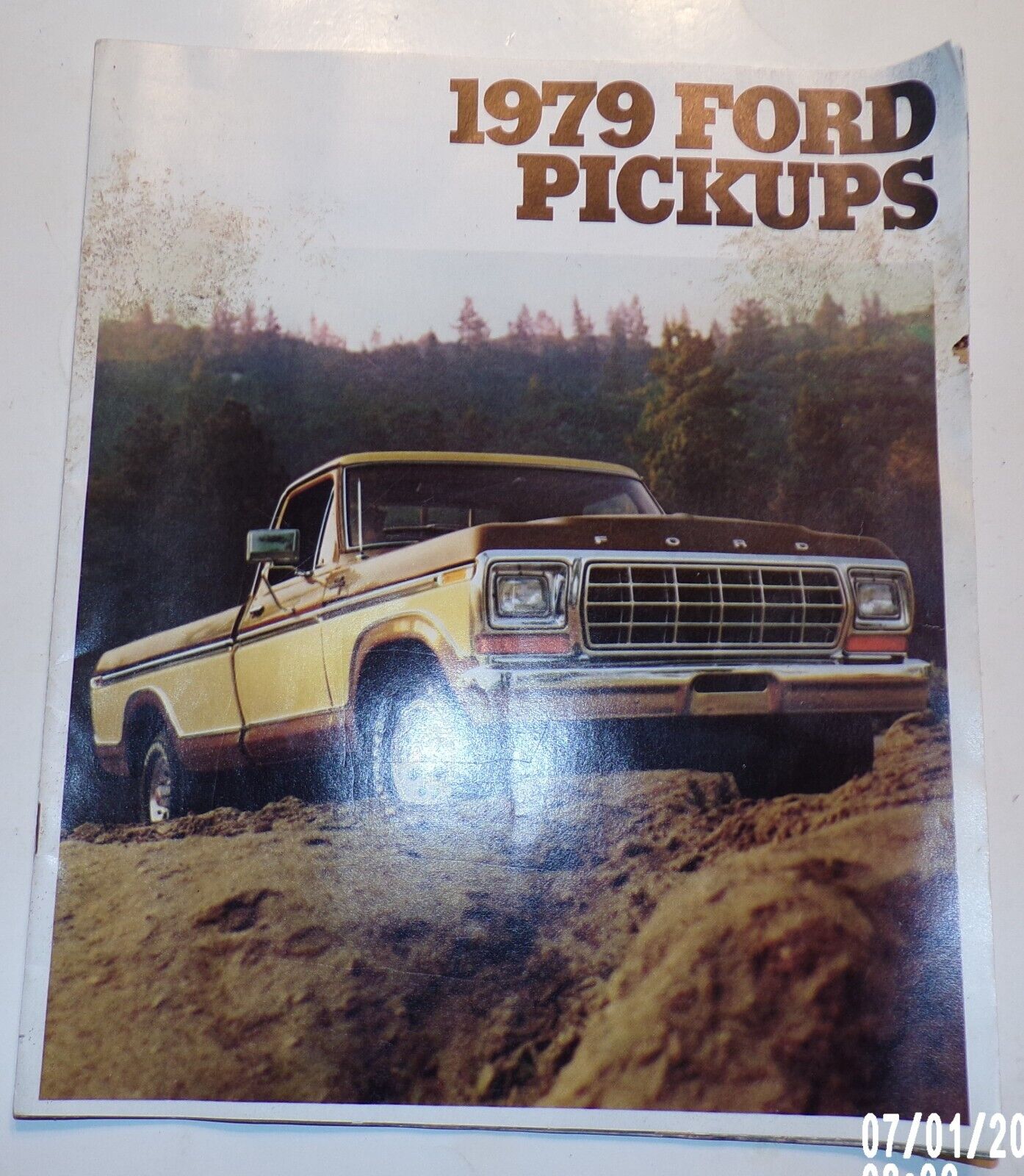 Vintage Original 1979 Ford Pickup Truck Sales Brochure Ranger XLT F-100 150 250