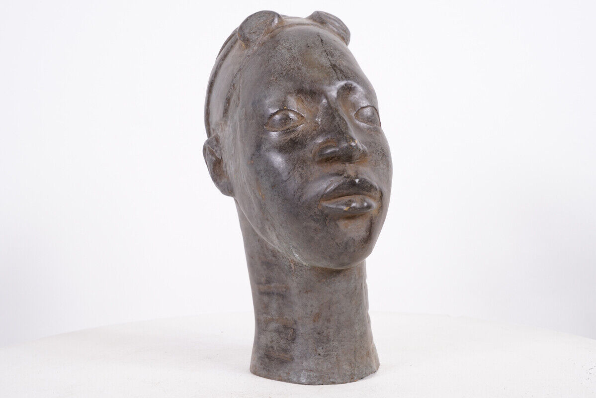Benin Bronze Head 12