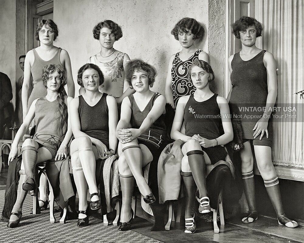 Vintage 1925 Hollywood Hopefuls Photo - Paramount Pictures Starlets - Flappers