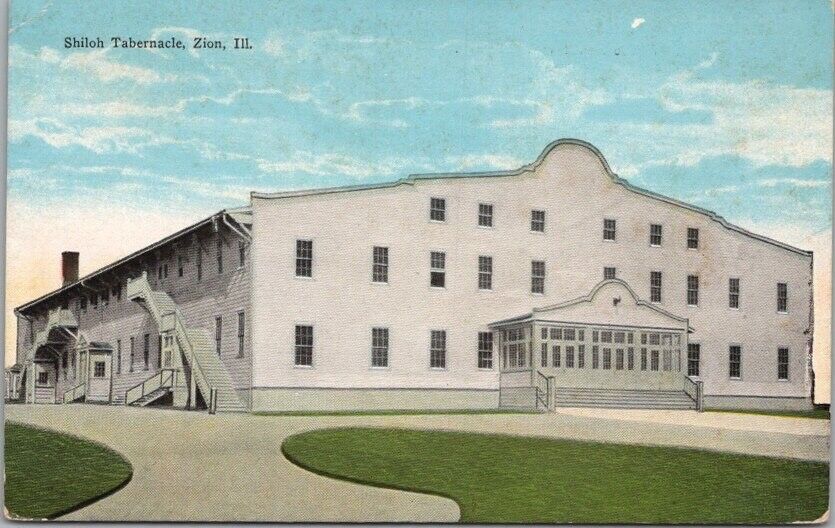 c1910s ZION, Illinois Postcard \