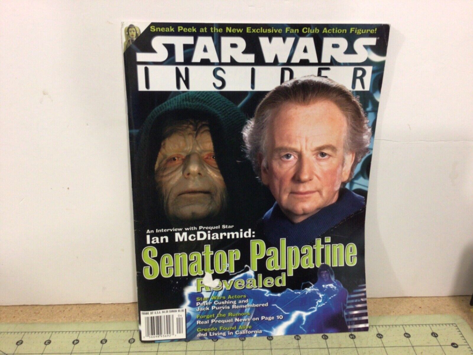 Star Wars Insider “Senator Palpatine Revealed” magazine #37 