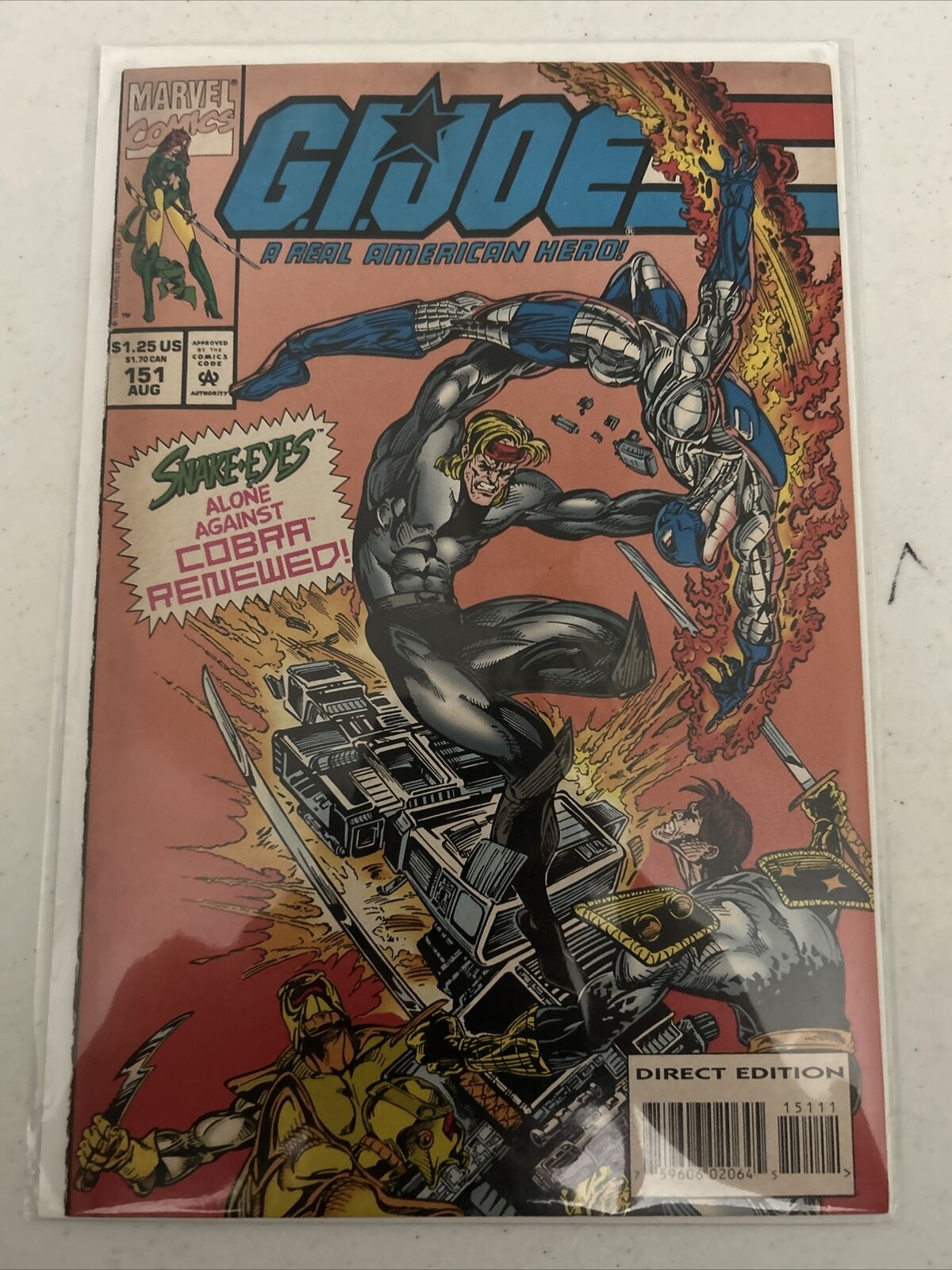G.I. Joe #151 Marvel Comics 1994 ARAH