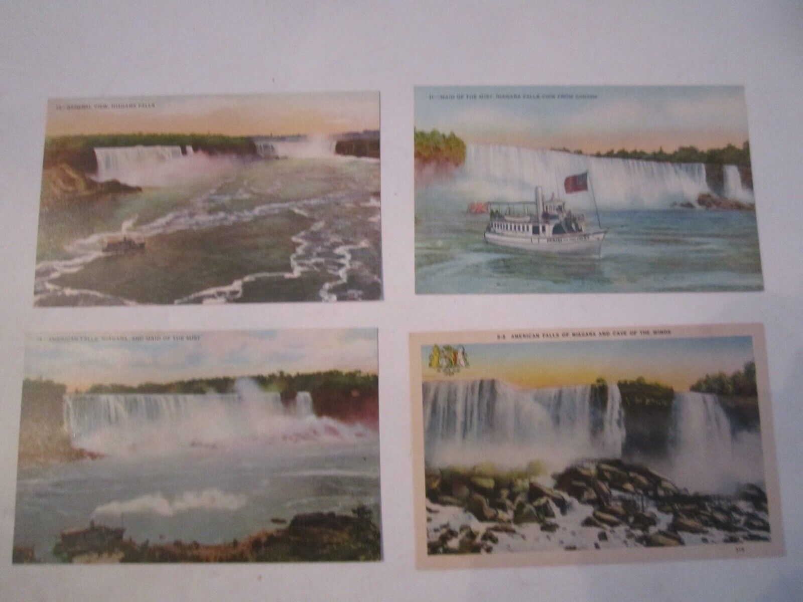 12 VINTAGE CANADIAN POST CARDS - CANADA - LOT 7 - OFC-C