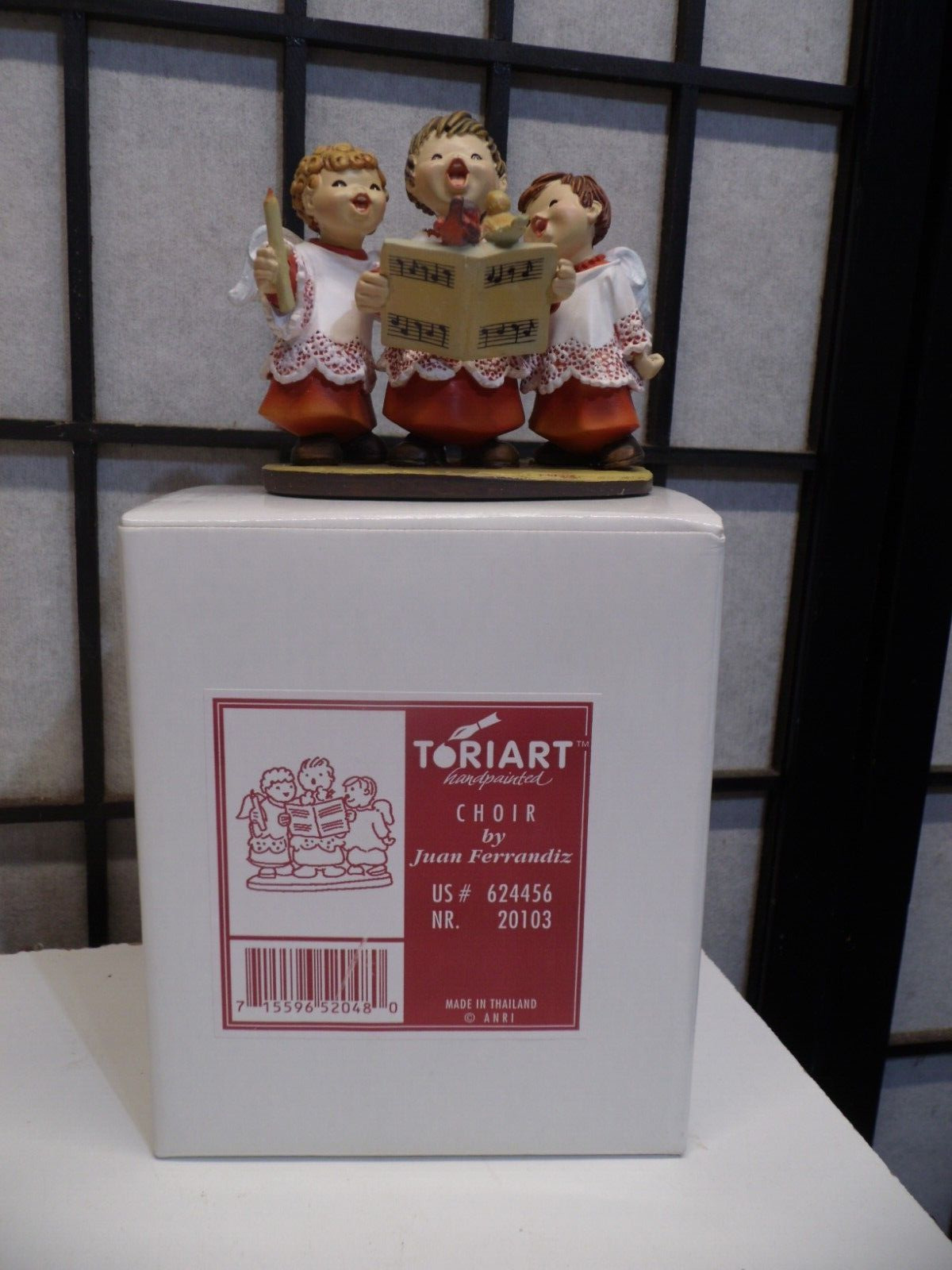 Vintage ANRI Toriart Choir Figurines #624456 Juan Fernandez
